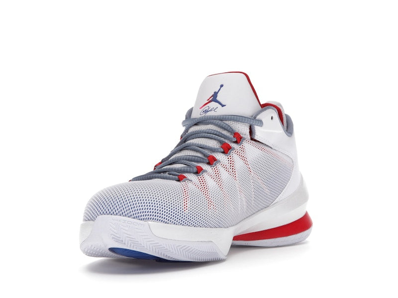 Jordan Cp3.Viii Ae White/Game Royal-Spirit Red-Cool Blue