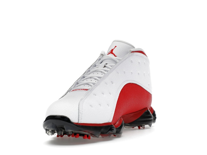 Jordan 13 Retro Golf Cleat White Red