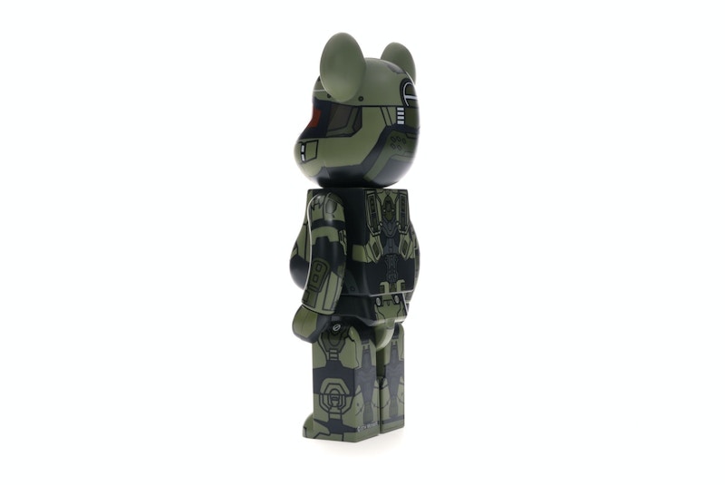 Bearbrick Halo Master Chief 400% Green