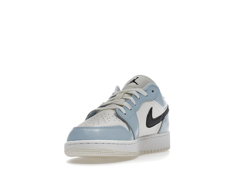 Jordan 1 Low Ice Blue Black (GS)