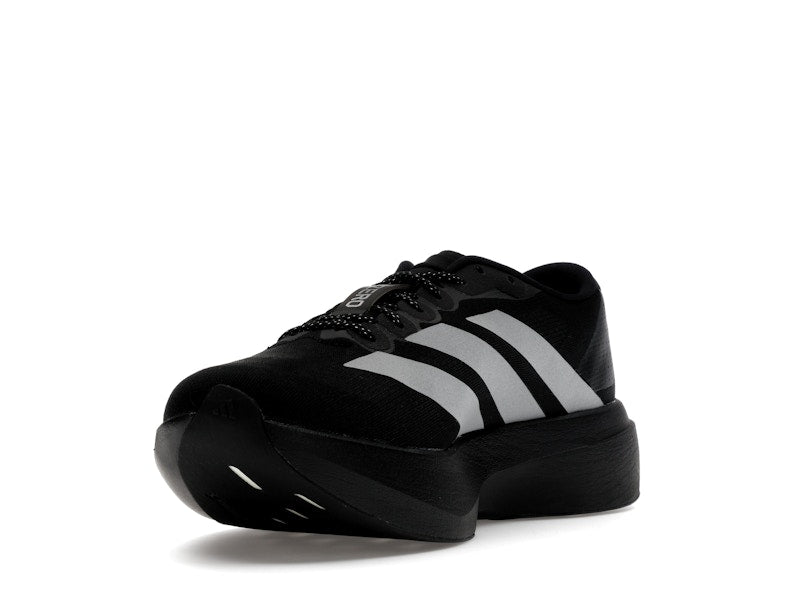 adidas Adizero Evo SL Black Silver Metallic Signal Green