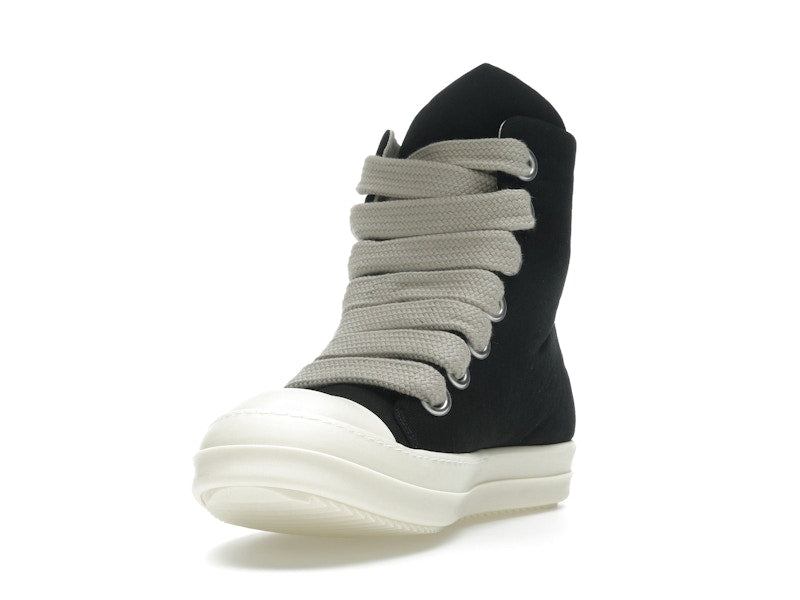 Rick Owens DRKSHDW Hollywood Jumbo Lace Puffer High Top Black Milk