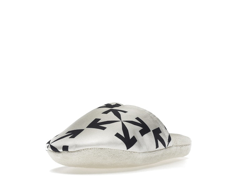 OFF-WHITE Arrow Pattern Slippers White/Black