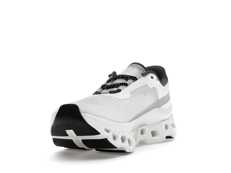 On Running Cloudmonster White Black (Women's)