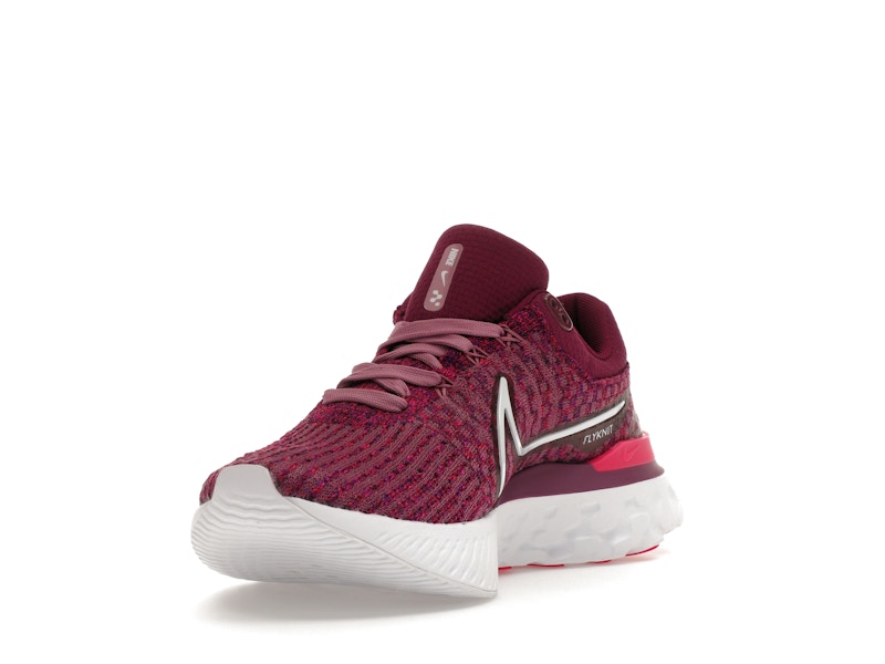 Nike React Infinity Run Flyknit 3 Light Bordeaux (Women's)