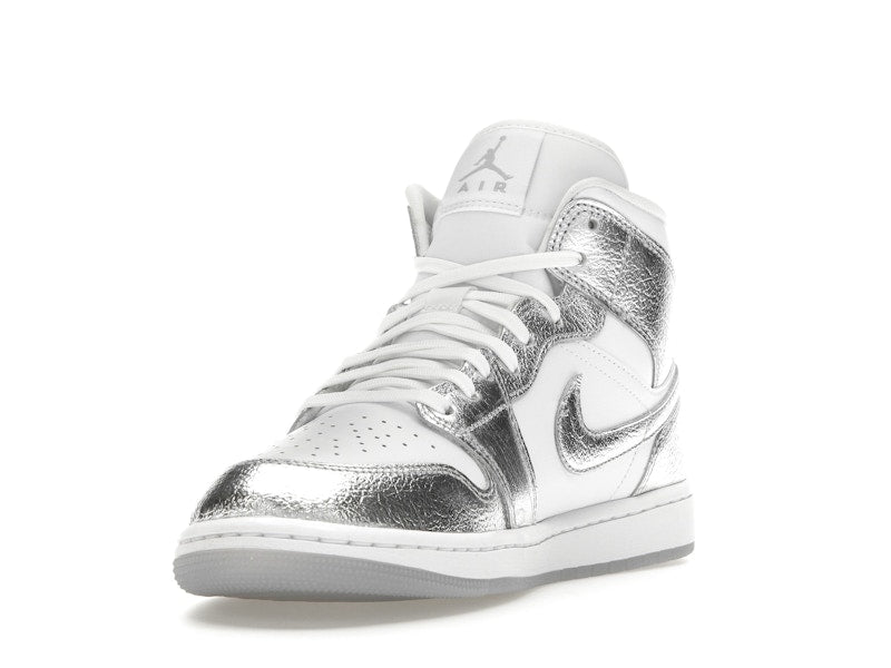 Jordan 1 Mid SE Metallic Silver (Women's)