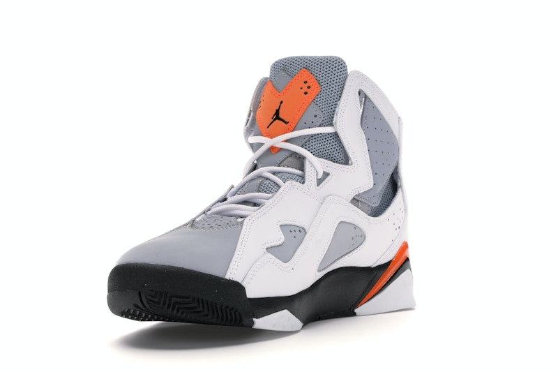 Jordan True Flight White Orange Grey