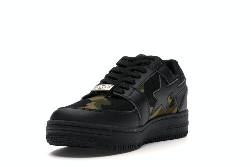 Bape 1st Camo Bape Sta Low Black
