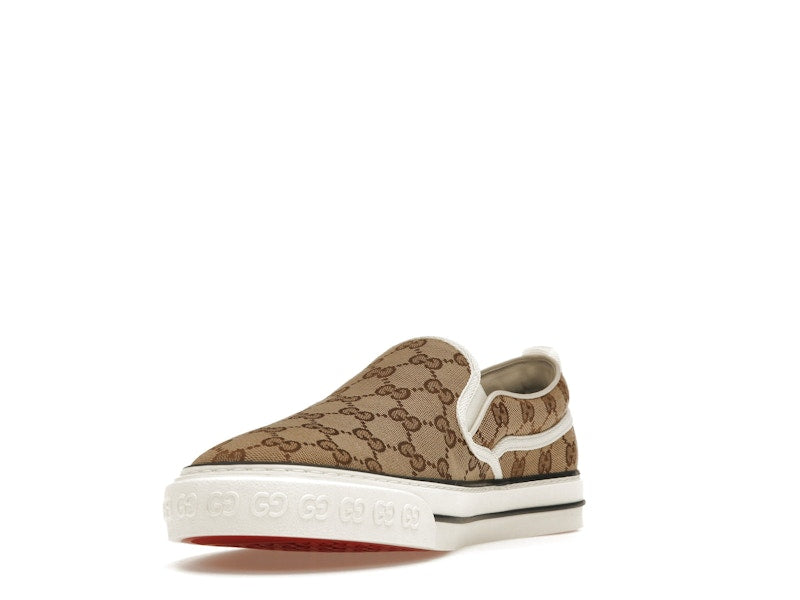 Gucci Tennis 1977 Slip On Beige Ebony