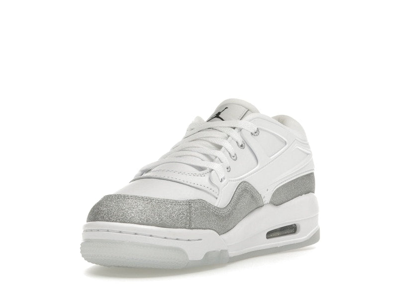 Jordan 4 RM White Metallic Silver (Women's)