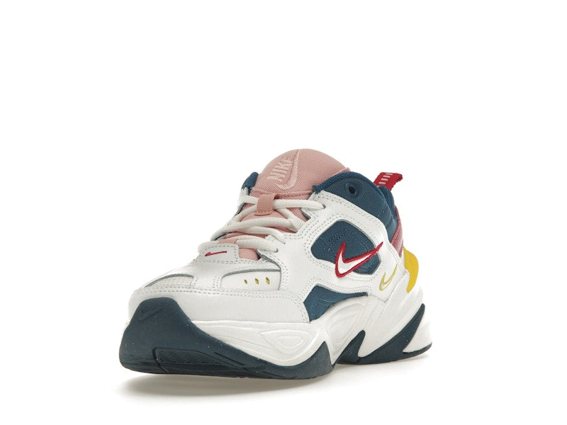 Nike M2K Tekno Blue Force Summit White Chrome Yellow (Women's)