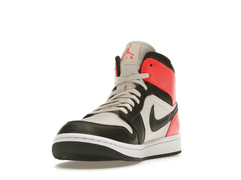 Jordan 1 Mid Newsprint Light Orewood Brown (Women's)