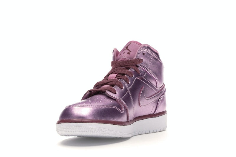Jordan 1 Mid Pink Rise (GS)