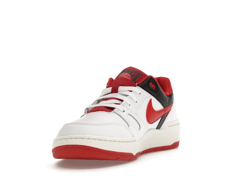 Nike Full Force Low White Red Black