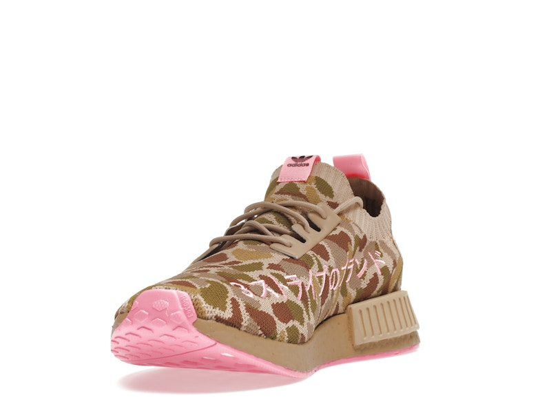 adidas NMD R1 Primeknit Duck Camo Pink