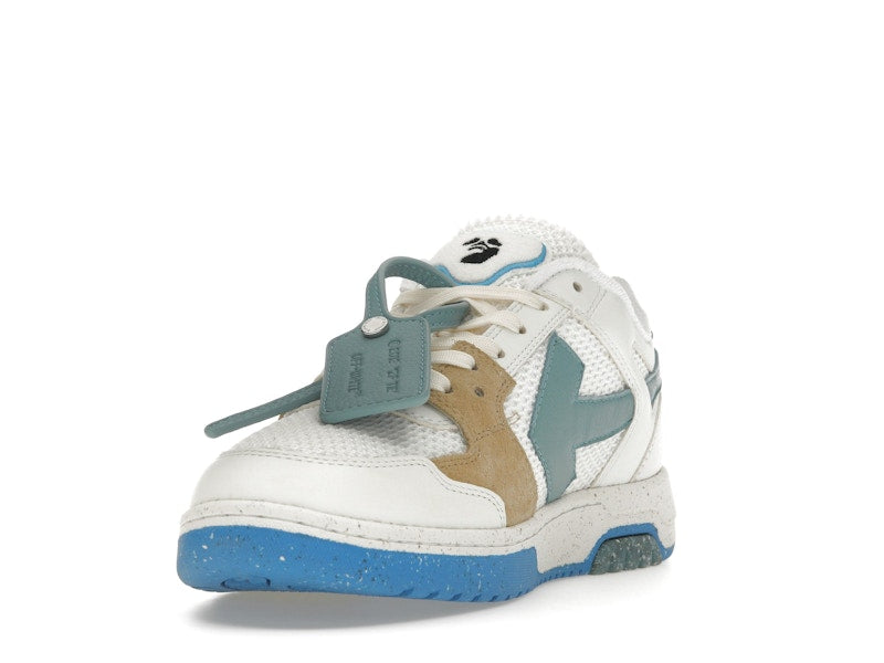 OFF-WHITE Out Of Office Low Slim White University Blue