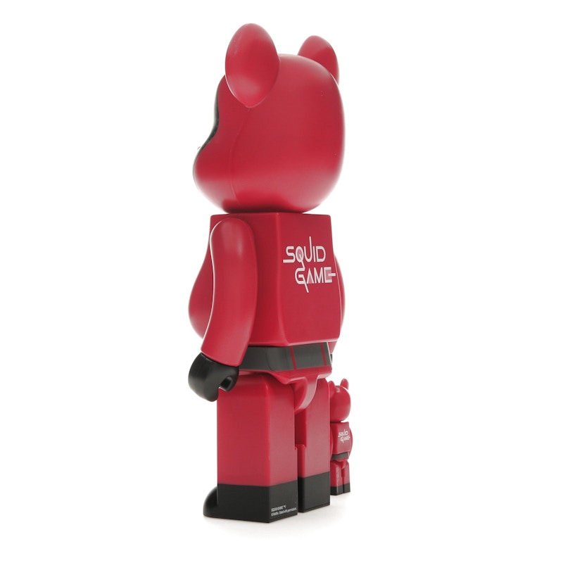 Bearbrick x Squid Game Guard (Triangle) 100% & 400% Set