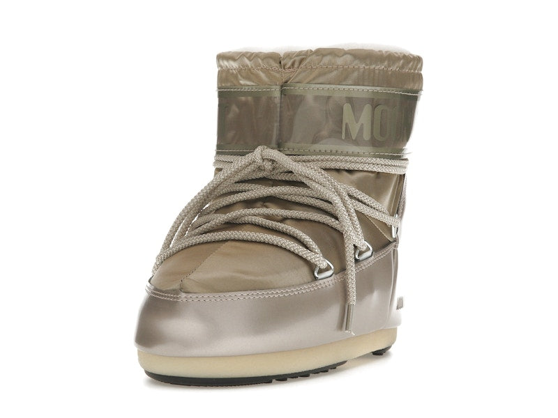 Moon Boot Icon Low Boot Glance Platinium