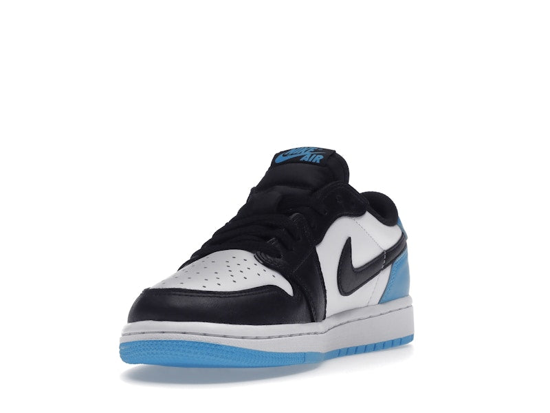 Jordan 1 Retro Low OG Black Dark Powder Blue (Women's)