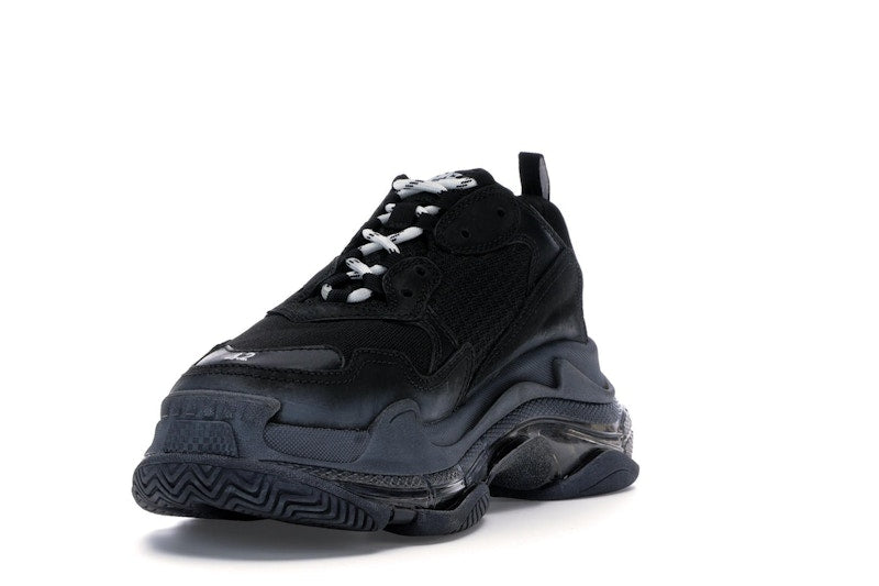 Balenciaga Triple S Clear Sole Black