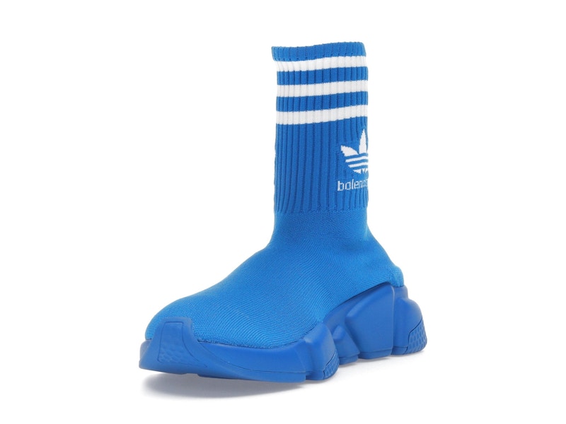 Balenciaga x adidas Speed Trainer Blue White
