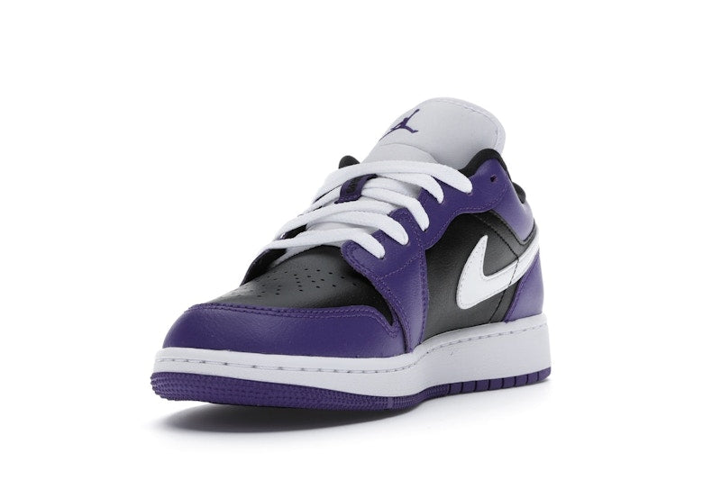 Jordan 1 Low Court Purple Black (GS)