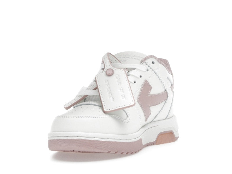 OFF-WHITE Out Of Office OOO Low Tops White Pink (Women's)