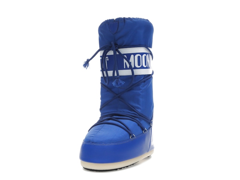 Moon Boot Icon Nylon Boot Electric Blue