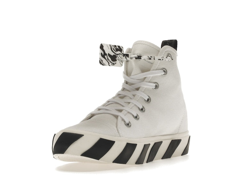 OFF-WHITE Vulcanized Mid Top White Black