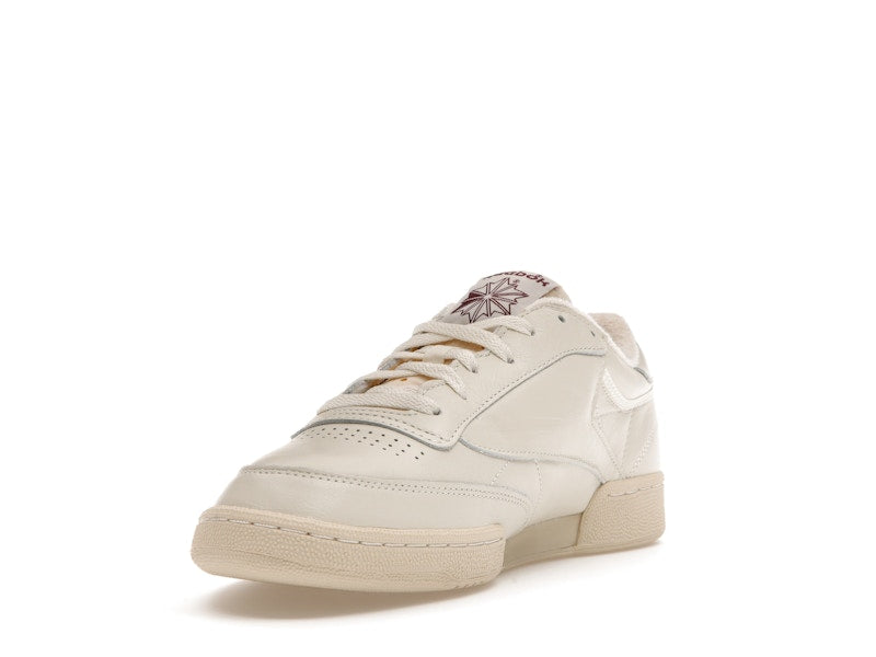 Reebok Club C 85 Chalk Alabaster Maroon