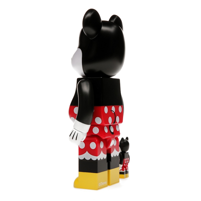 Bearbrick x Disney Minnie Mouse 100% & 400% Set