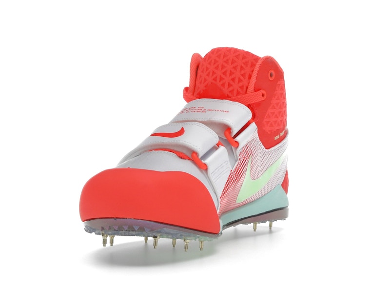 Nike Zoom Javelin Elite 3 White Hyper Orange Lime Blast Bright Crimson
