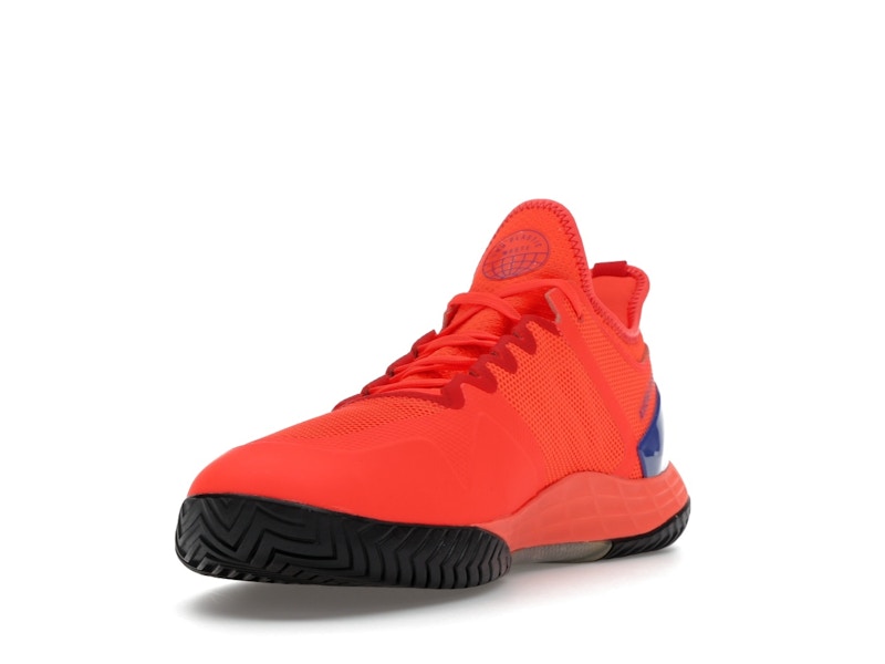 adidas Adizero Ubersonic 4 Solar Red Silver Metallic Lucid Blue