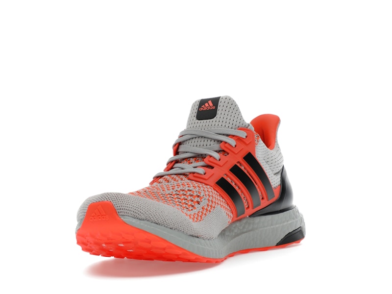 adidas Ultra Boost 1.0 Core Black Impact Orange Grey Two