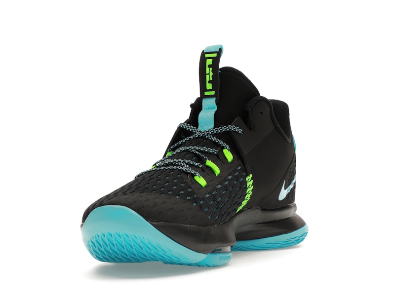 Nike LeBron Witness 5 Black Light Blue Fury