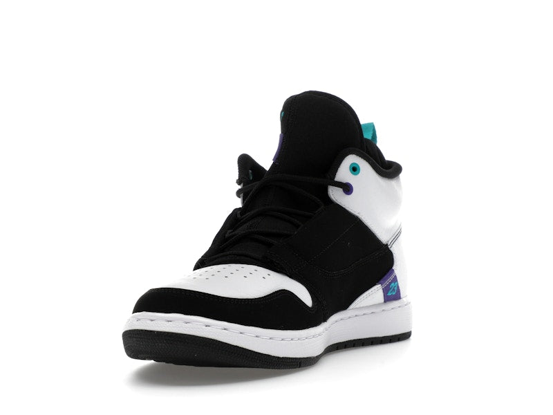 Jordan Fadeaway Black White Grape