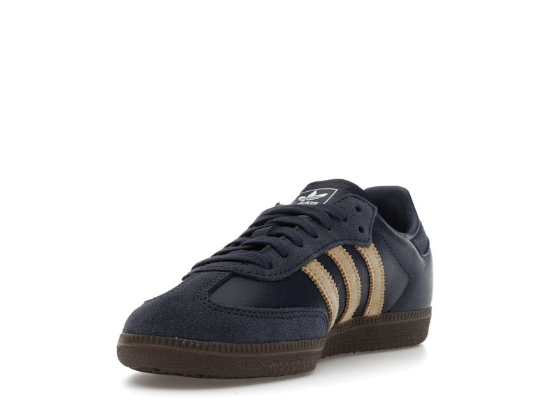 adidas Samba OG Shadow Navy Golden Beige