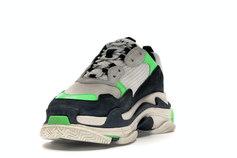 Balenciaga Triple S Mr. Porter Neon Green 2018
