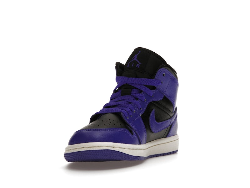 Jordan 1 Mid Purple Black (Women's)