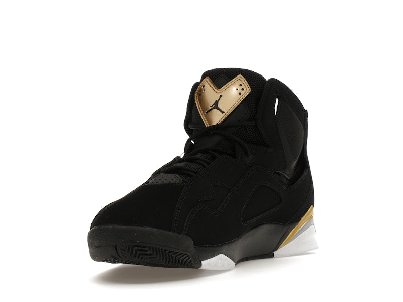 Jordan True Flight Black Metallic Gold