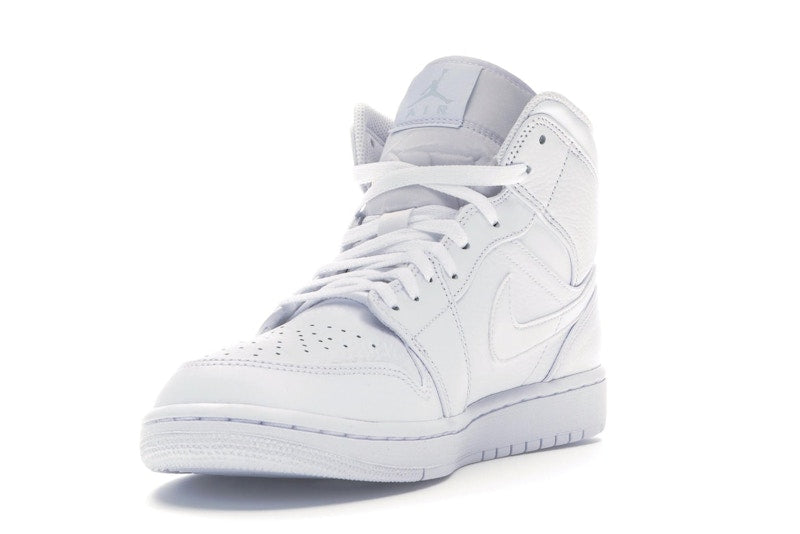 Jordan 1 Mid Triple White (2018)