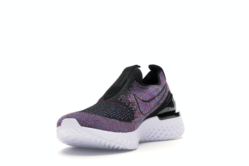 Nike Epic Phantom React Flyknit Black University Red Hyper Jade (Women's)