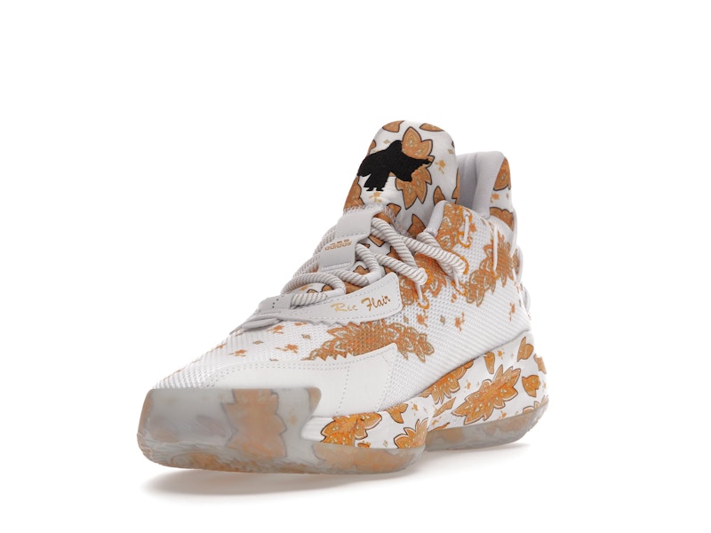 adidas Dame 7 Ric Flair White