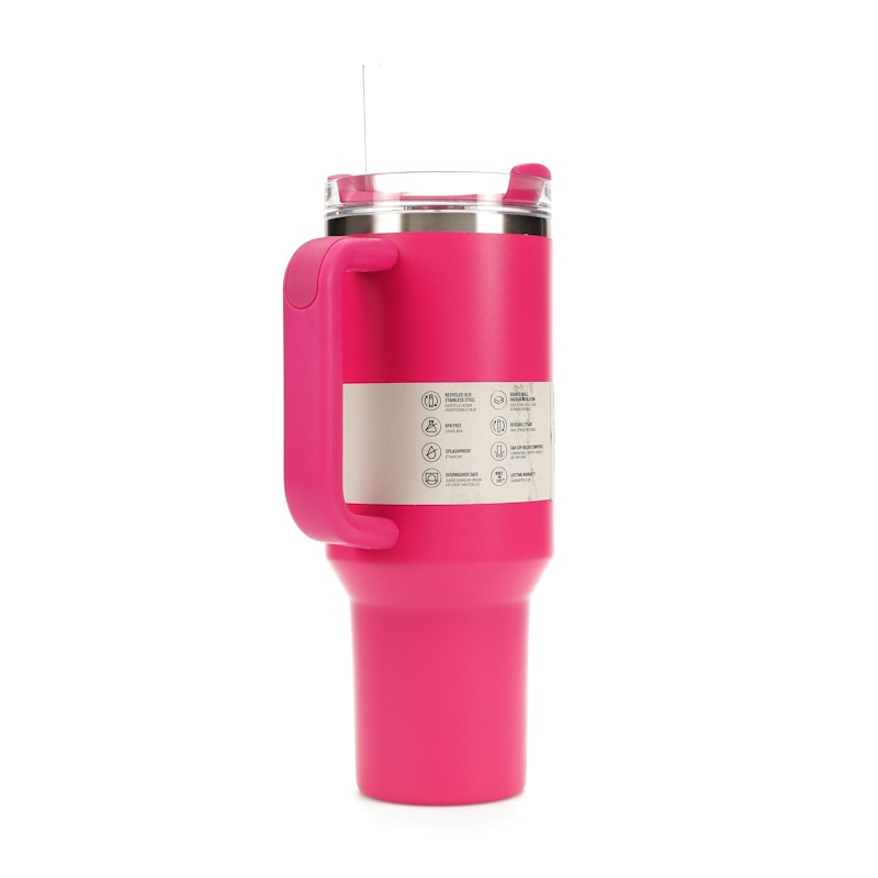 Stanley Flowstate Quencher 40oz Tumbler Camelia