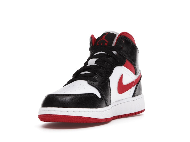 Jordan 1 Mid Gym Red Black White (GS)