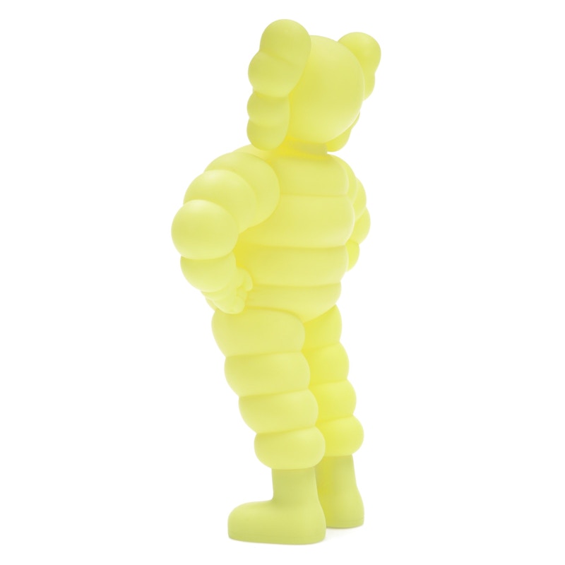 KAWS Chum Vinyl Figure Yellow (2022)