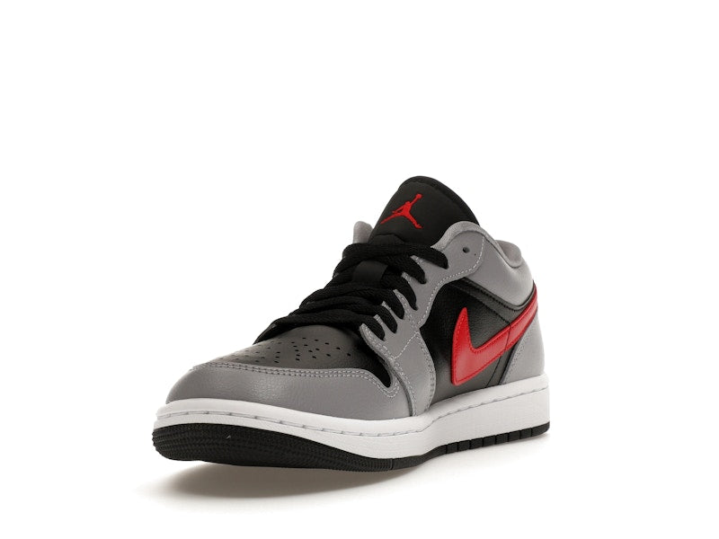 Jordan 1 Low Cement Grey Fire Red (Women's)