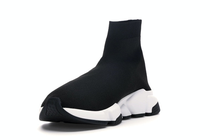 Balenciaga Speed Graffiti Trainers Black White