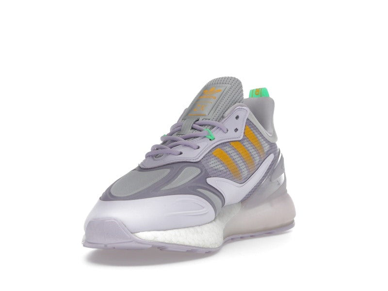 adidas ZX 2K Boost 2.0 Purple Tint Semi Solar Gold Matte Silver (Women's)