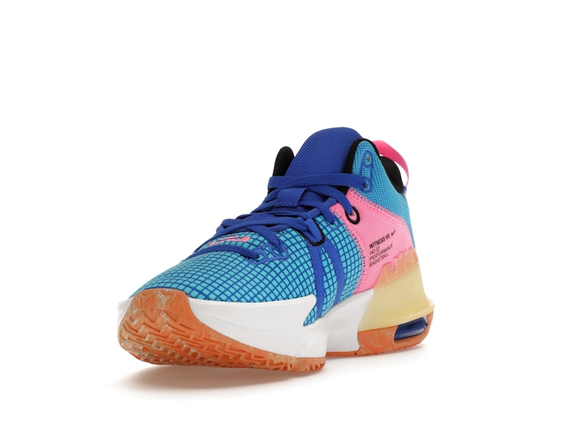 Nike LeBron Witness 7 Hyper Royal Blue Lightning White Black